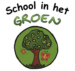 School in het groen